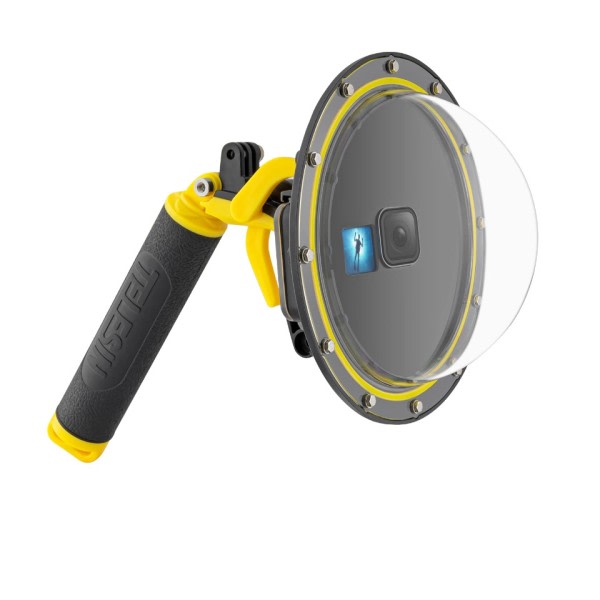 Vanntett etui hus For Gopro Hero 5 6 7 8 9 10 11 Trigger Dome Deksel Lens Tilbehør