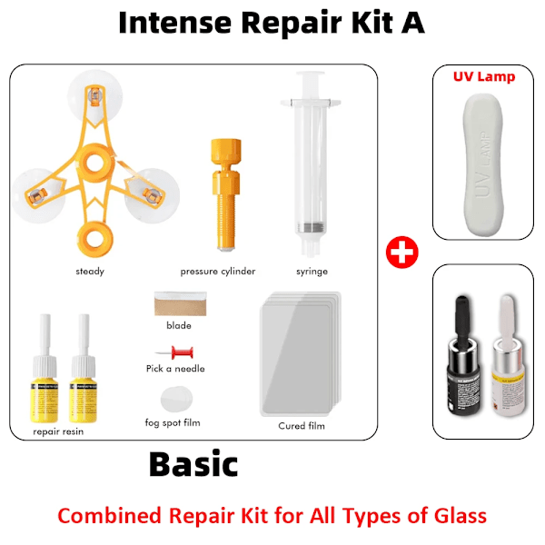 Bil Vindruta Spricka Reparationer Kit Gör-det-själv Fönster Snabb Fix Reparation Verktyg Lim för Glas Bil Glas Repa Spricka Reparation Tillbehör