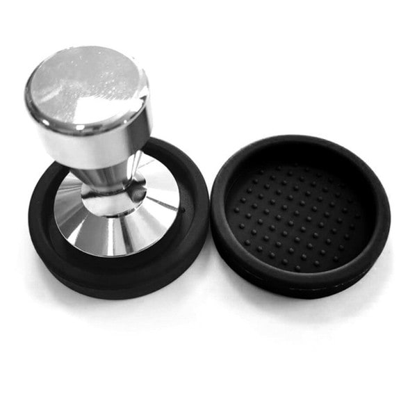 Espresso Kahvi Pyöreä Tamping% 2FTamper Pad/Holder MUSTA Ruoka Silikoni matto Kahvinkeitin