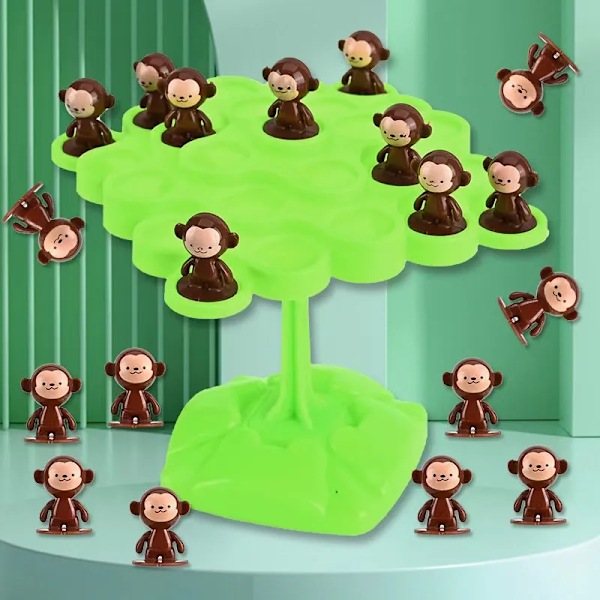 Mini Apina Balance Tree Perhe Pelit Työpöytä lelut