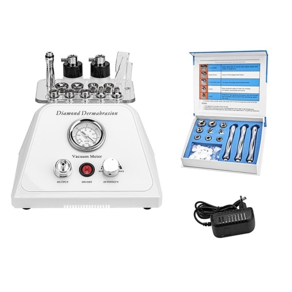 Exfolierande Ansiktsbehandling Dermabrasion Maskin Vatten Spray Diamant Peeling Vacuum Blackhead Remover Hud Care Devices