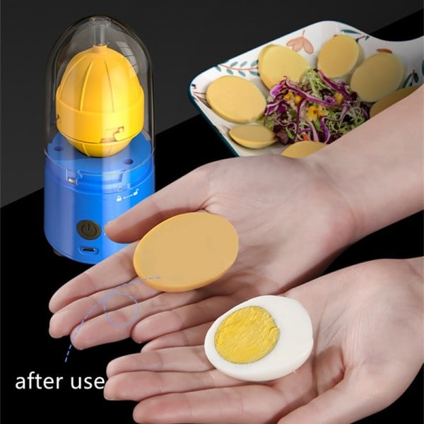 Elektrisk Egg Shaker Egg Puller Scrambler Husholdning Golden Egg Røring Kreativt Hvit eplomme mikser