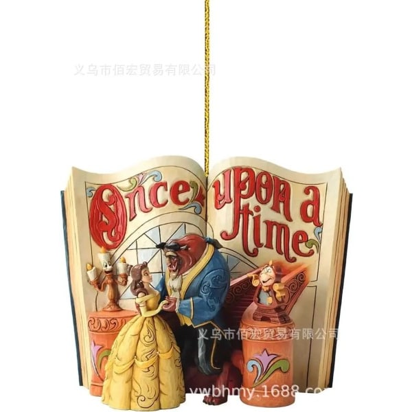 Jul Träd Hänge Kringutrustning Dekoration Fryst Snövit Princess Modell Docka Ornament