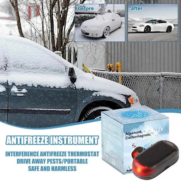 Pakkasneste Auto instrumentti auto tuulilasi lumi poisto auto ikkuna lasi mikroaaltouuni jäänpoisto  sähkömagneettinen