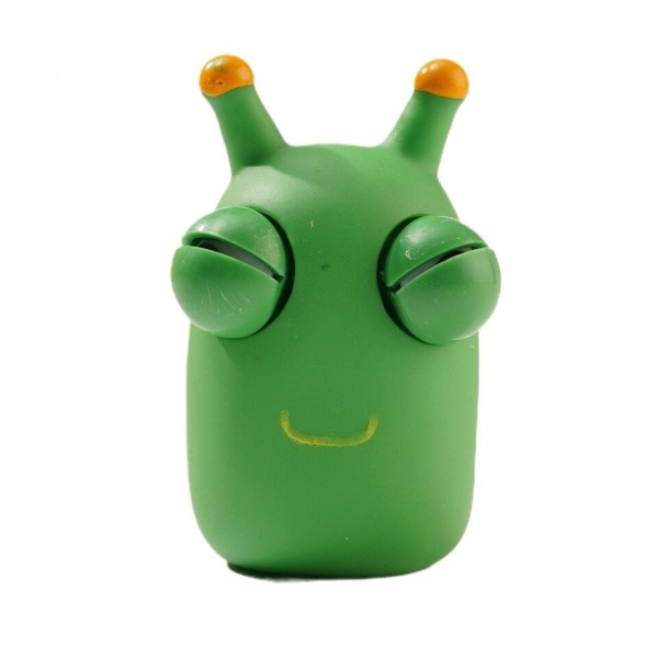 Rolig ögonglob burst kläm leksak grön öga larv nypa leksaker