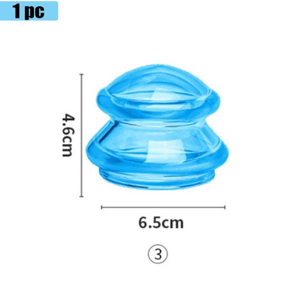Silikoni kuppi setti imu kupit tyhjiö imu purkit terapia laihdutus vartalo kasvo hieronta kuppi