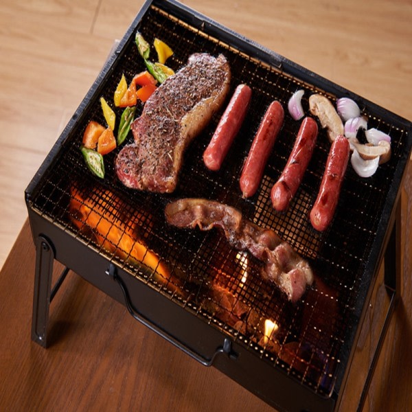 Non-stick grill netting matte gjenbrukbar varme motstand grill baking nett