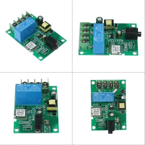 Smart TH16 Switch 16A Temperatur og Fugtighed Overvågning WiFi Switch Trådløs Kontrol