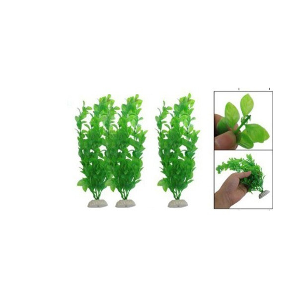1 stk Kunst Undervann Planter Akvarium Fisk Tank Tang  Dekorasjon Vann Gress