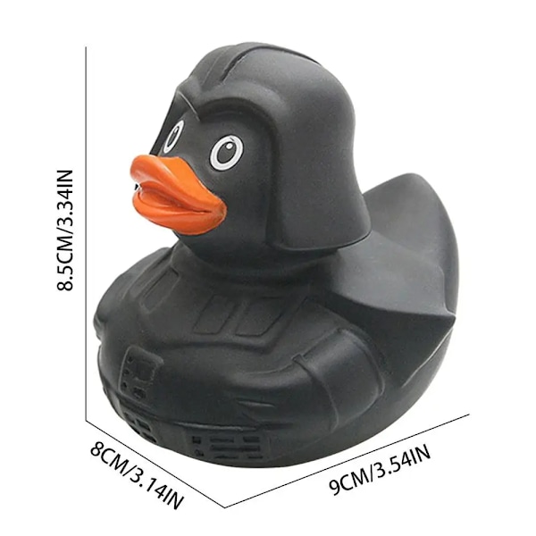 Sort Gummi And Sjove Mini Ænder Børn Bade Legetøj