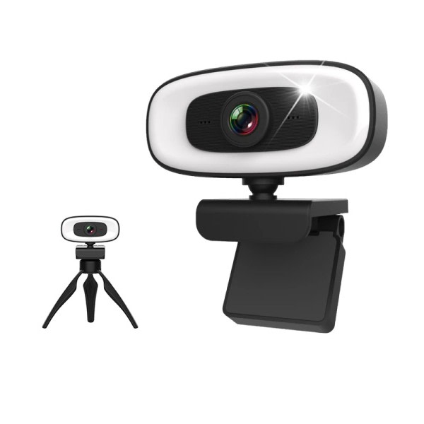 Mini 4K Webcam USB Datamaskin 2K Webcam For PC Bærbare datamaskiner Live Streaming Full HD 1080P Nett kamera