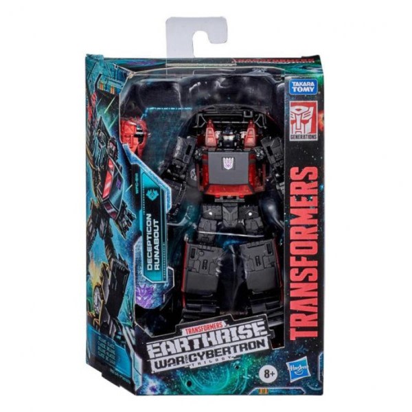 Transformers Generations War for Cybertron Earthrise Deluxe Class WFC-E41 Deception Runabout Action Figur