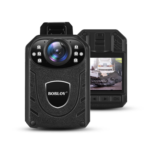 Kropp Sliten Mini Kamera Polis HD 1296P DVR Video Inspelare Säkerhet Cam 170 Degree IR Natt Vision Mini videokameror med 64gb minne