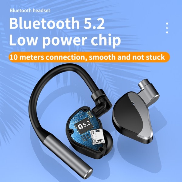 Langattomat Kuulokkeet Kuulokkeet Bluetooth 5.2 In-ear Touch Ohjaus Business Kuulokkeet Urheilu nappikuulokkeet