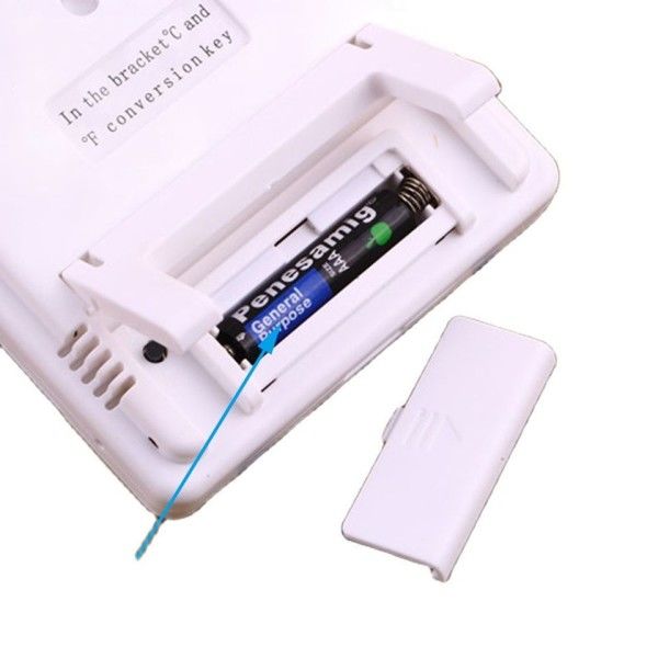 Mini LCD langattomille lämpömittarille LCD Smart sähköinen digitaalinen kosteusmittari lämpömittari sää asema kelloille