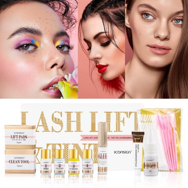 Ögonfrans Ögonbryn Färg Tint Kit Professionell fransar lyft ögonbryn färgning mascara makeup
