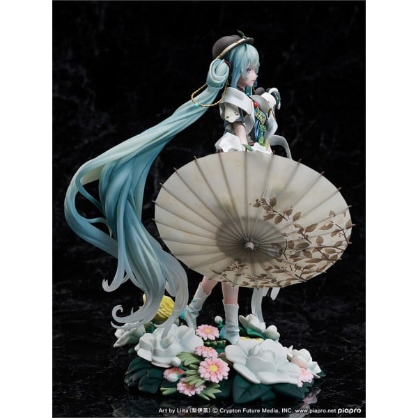 Hatsune Miku Figur F:NEX Miku Med dig 2021 Action Figur Samlarobjekt Modell
