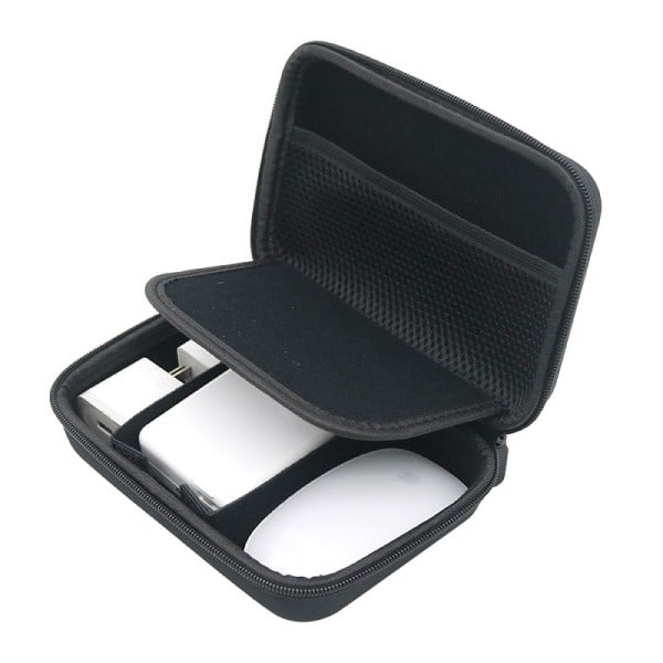 Universal Big Capacity EVA Hard Reise Oppbevaring Veske veske for Apple MacBook Strøm Adapter/Mouse/Ccharger And Cables