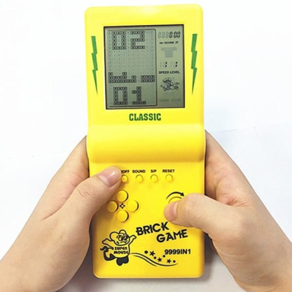 Bærbar Spill konsoll BRICK GAME Håndholdt Spill Spiller Elektronisk Spill Leker