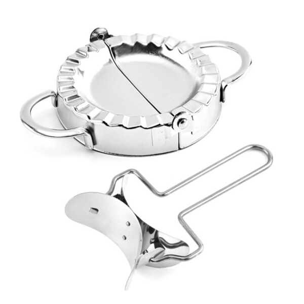 Rustfrit stål Dumpling Maker Set Dej Cutte
