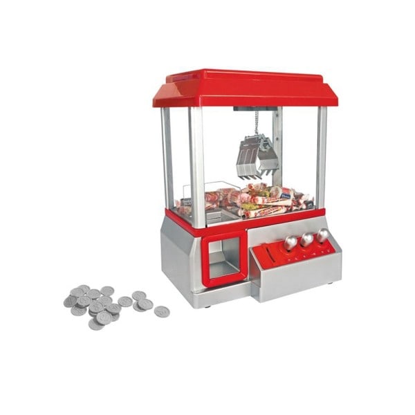 Mini Klø maskine Mønt Betjent Klip Dukke Slik Bærbar Mini Plush Grabber Arcade Machine