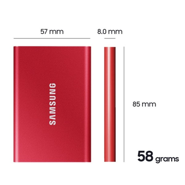 samsung T7 portable ssd 1TB 500GB 2TB External Solid State Drives