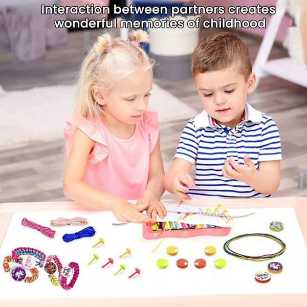 DIY Hand Rep Flätningsset Armband Rep Weaver Kit Hand Rep Armband Maker Set