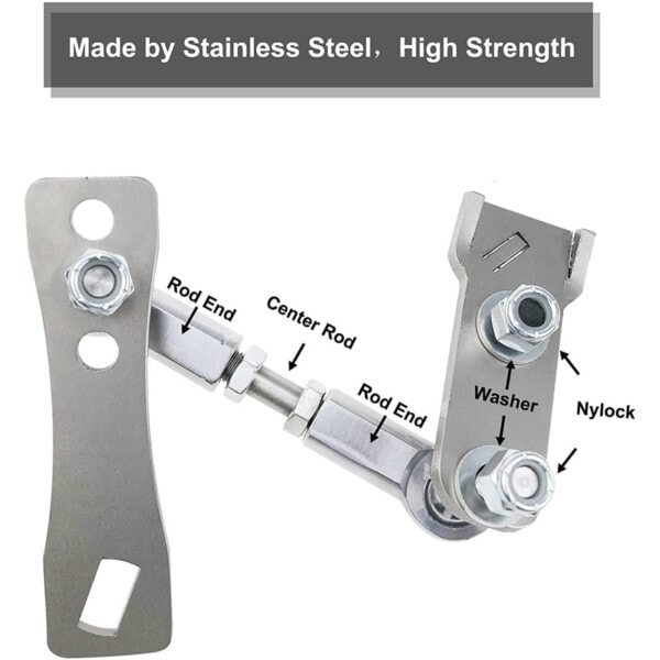 Overførsel Case Linkage Kit Passer Til Jeep Cherokee XJ Comanche MJ 1986-2001 Nem At Installere