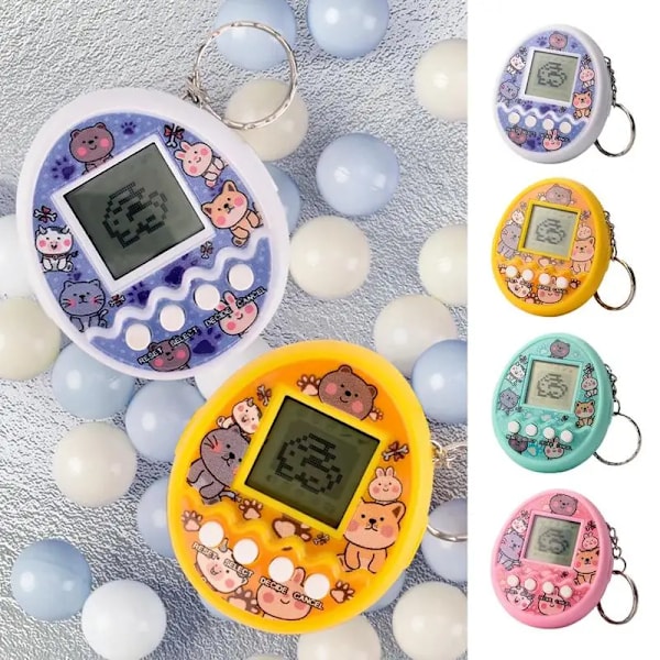 1 styk Transparent Elektronisk Kæledyr Tamagotchi