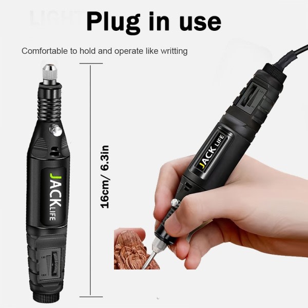 12V Mini  Drill Elektrisk Carving Penn Variable Speed   Drill Rotary Tools Kit Engraver Penn