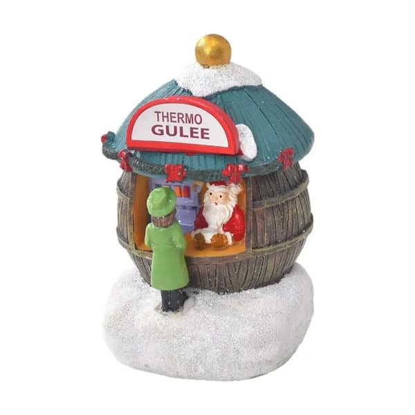 Jul dekorationer snö hus by harts snö by dekorationer jul tema hantverk