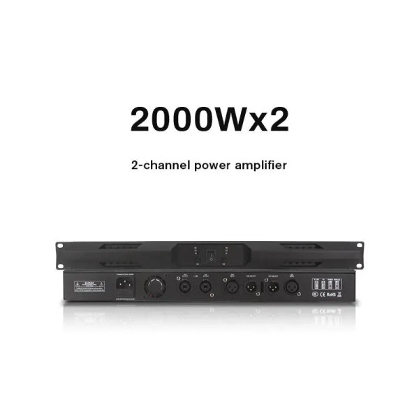 Digital Power Forstærker 2/4 Channel Professional Forstærker Karaoke Audio Power Forstærker