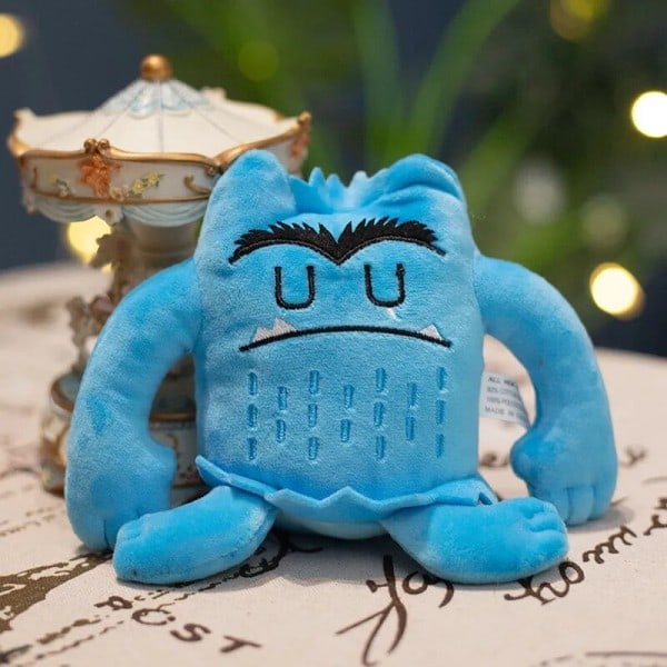 Farven Monsteret Følelser Plys Legetøj Baby Please Plushie Søde Fyldte Dukker