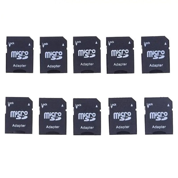 10 kpl Micro SD TransFlash TF SD SDHC Muisti kortti sovitin muunnin puhelimet tabletti muisti muisti tietokoneille sisäiset tallennustilat