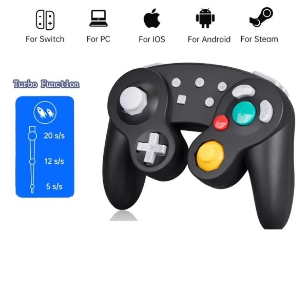 Bluetooth Gamepad Wireless GC Controller For Switch Gamecube Kompatibel Med Nintendo Switch/Lite Controller For PC Joystick