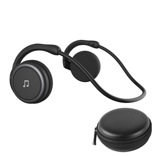 Bluetooth 5.0 Hörlurar Sport Löpning Trådlös Hörlurar komfortabel 12 timmar musik Bärbar Bluetooth Headset