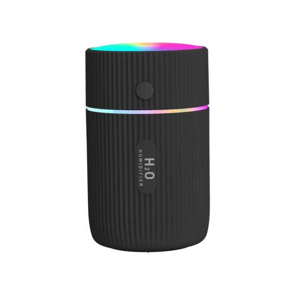 220ML Mini  Luft luftfuktare Bil Interiör Smart Purifier USB Laddning med Färgrik LED