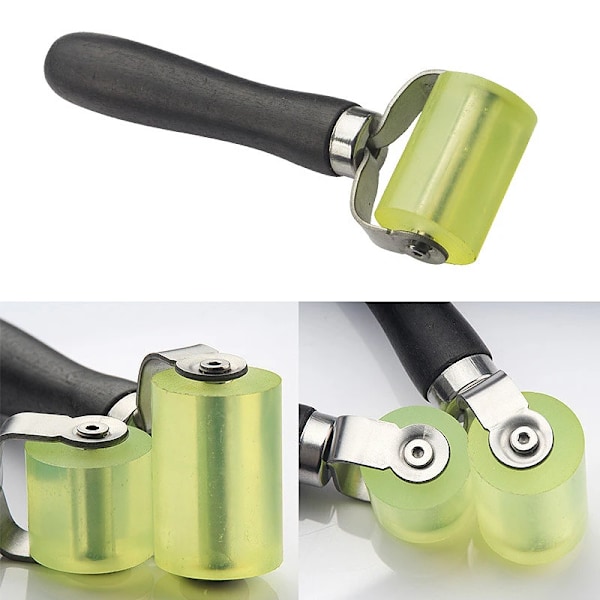 Auto Däcklappning Kompaktering Vält Press Hjul Bil Stereo Ljudisolering Bomull Push Wheel Fordon Underhåll Reparation Verktyg