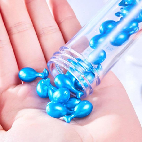 Blå Kobber Peptid Kapsel Essence Fugtgivende Shrink Pore Hydration Anti-aging Ansigts serum