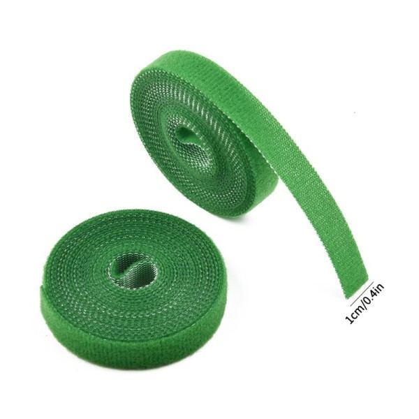 3 Ruller Grøn Have Sejlgarn Plante Slips Nylon Plante Bandage Have Krog løkke Bambus Rand Wrap Støtte Have Tilbehør