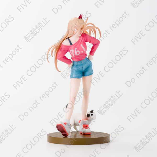 SEGA Luminasta Kædesav Mand Power 22CM PVC Anime Figur Action Figurer Samling Model Legetøj