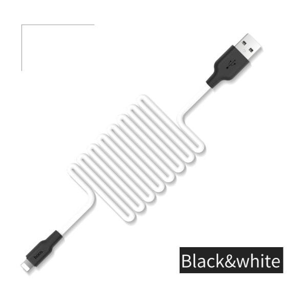 Silikon snabb laddning USB kabel för Apple iphone 11 12 13 Pro X XS XS Max 8 7 6 Plus