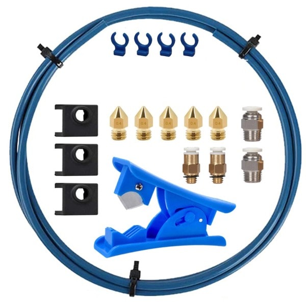Creality Capricorn Bowden PTFE letku XS sarja 1M putki nopea liitos 1kpl pneumaattinen liitos push 1,75 mm filamentti