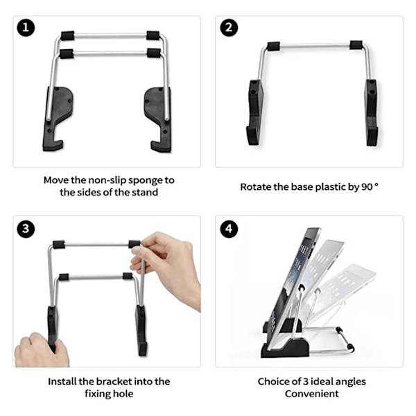 Mini Light Pad Stativ Justerbar Light Box Nettbrett Stativ Holder