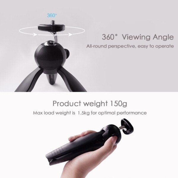 Projektori pidin 6mm kiinnike ruuvi kannatin  360 kulma joustava pyörivä jalusta