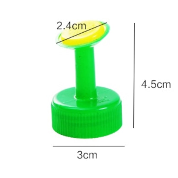 Plast flaske top vandere dyse bruser sprinkler plante vandingsdåser