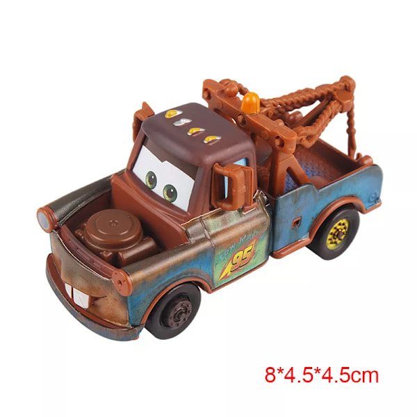 Lightning McQueen Mater Jackson Storm Ramirez Diecast Køretøj Metal Legering Dreng Kid legetøj