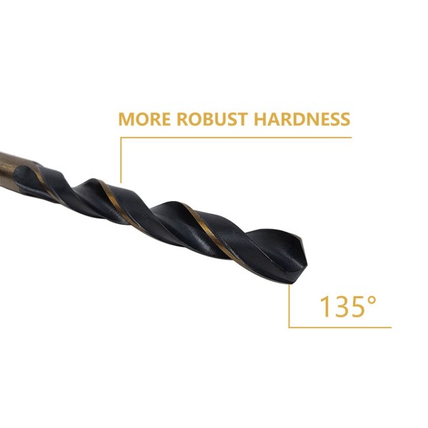 99 bitar HSS Twist Drill Bit power verktyg tillbehör