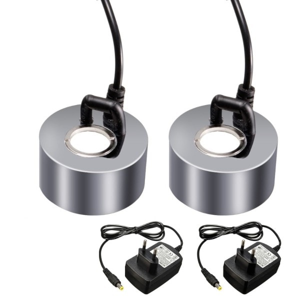 2 stk   45 mm   24V   ultralyd   luftfukter   mini   tåke   maker