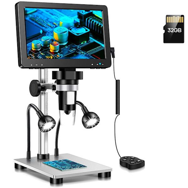 Digital mikroskop 1200x förstoring HD USB Professionell elektron mikroskop